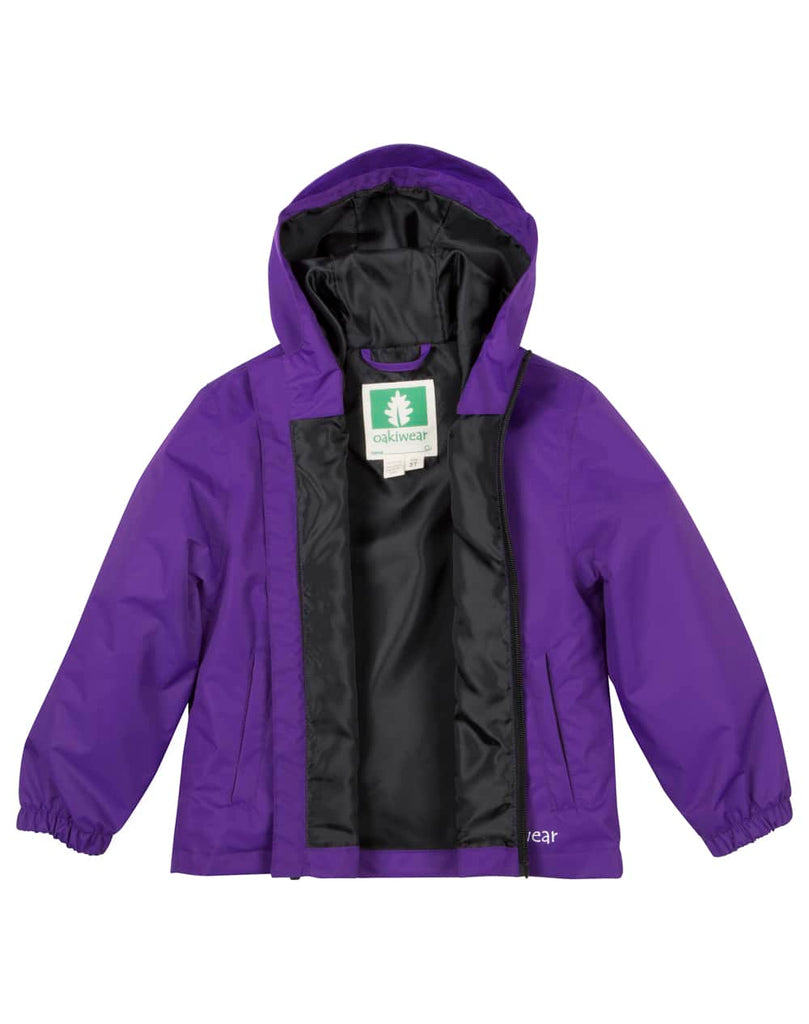 KID’S CORE RAIN JACKET GALAXY PURPLE