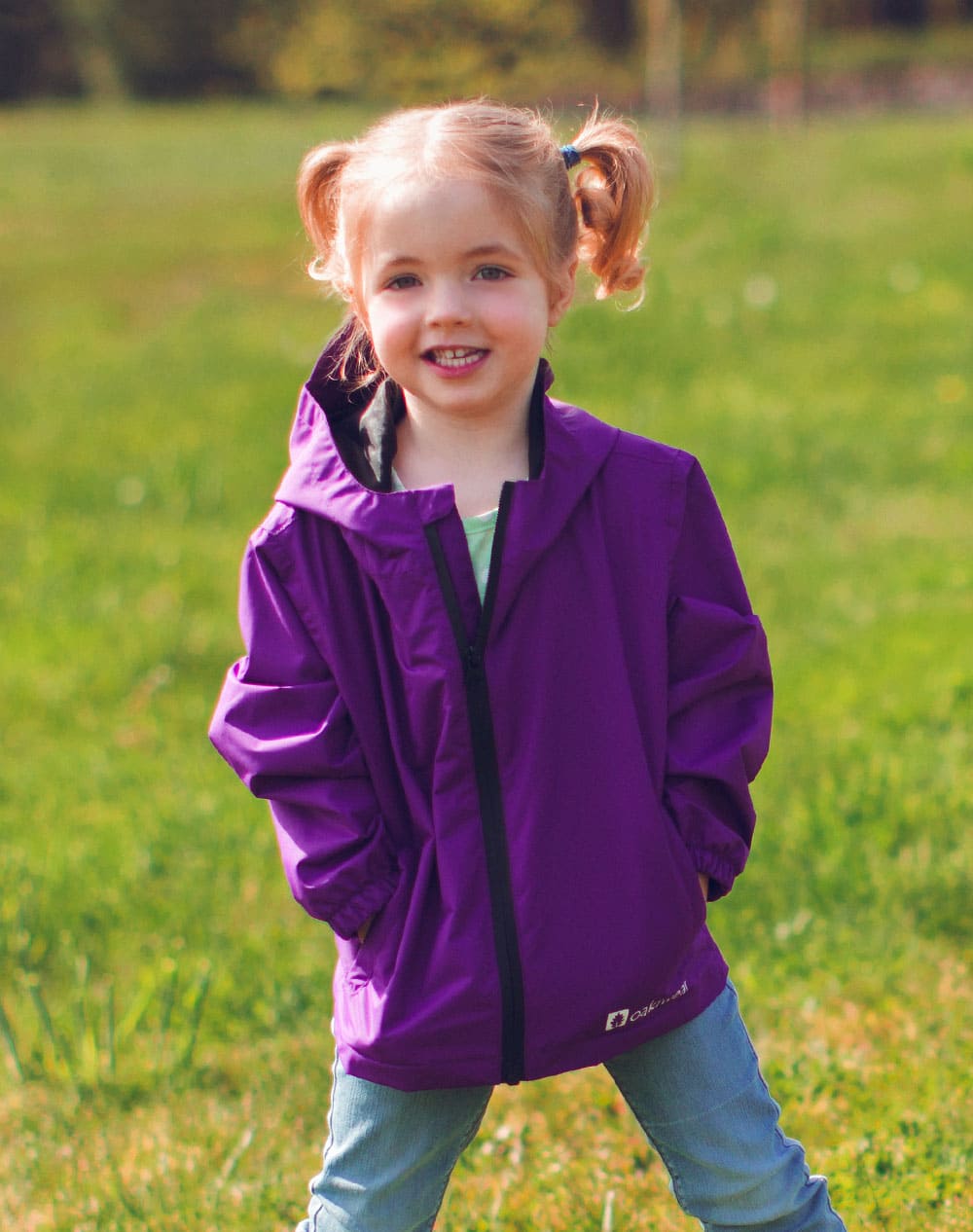 KID’S CORE RAIN JACKET GALAXY PURPLE