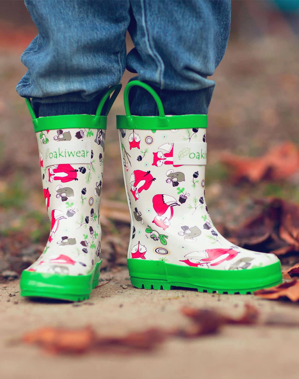 CHILDREN’S RUBBER RAIN BOOTS, TIMBERLAND CRITTERS
