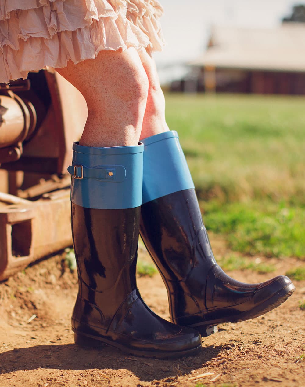 WOMEN’S RAIN BOOTS – MONUMENTA BLUE