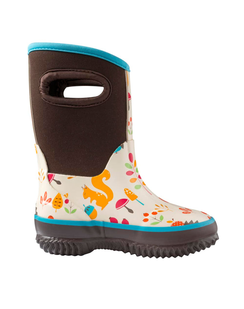 CHILDREN’S NEOPRENE RAINSNOW BOOTS, FOREST ANIMALS