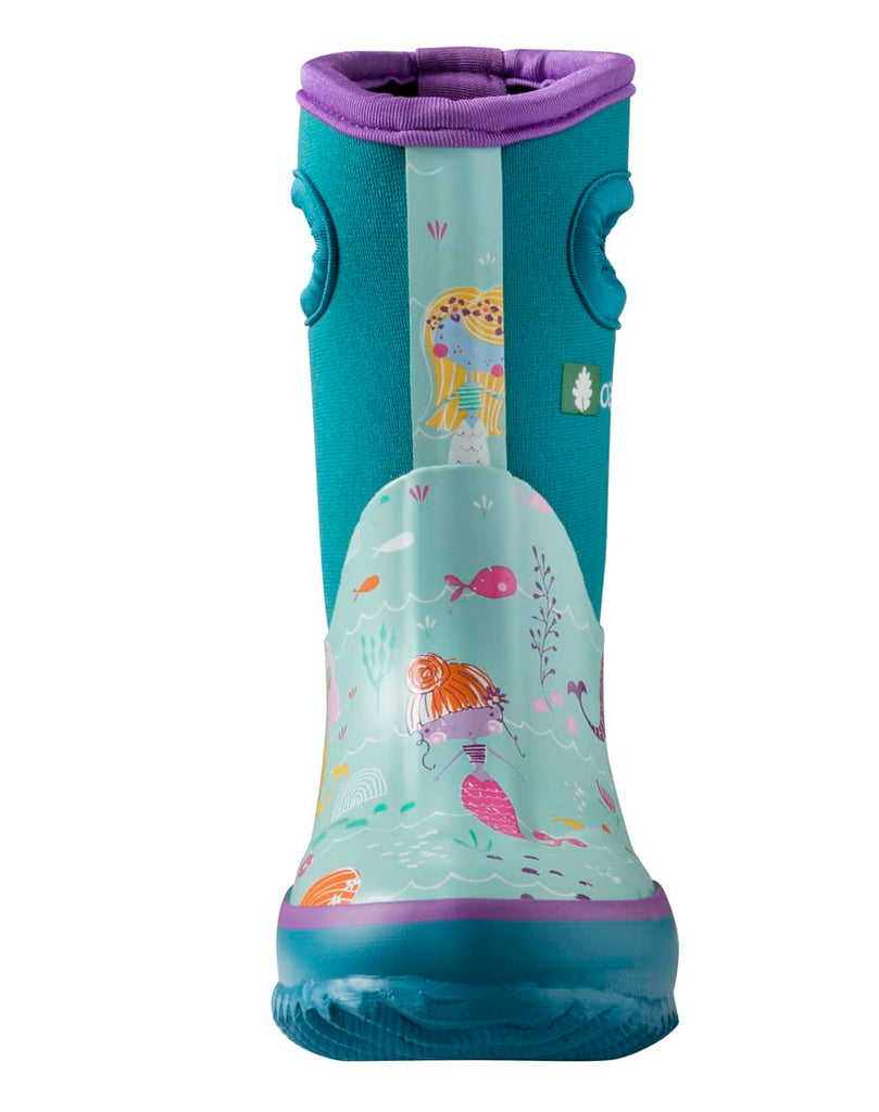 Girls mermaid rain boots discount