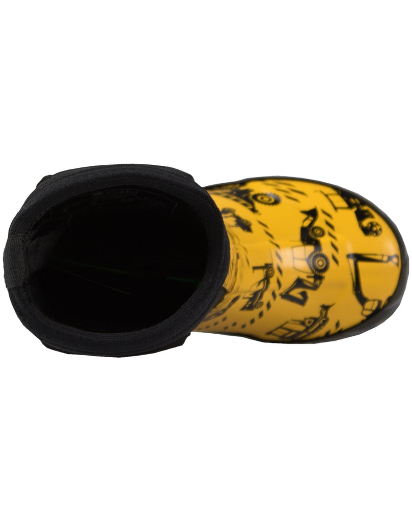 OAKIWEAR CHILDREN’S NEOPRENE RAIN BOOTS, SNOW BOOTS, MUCK RAIN BOOTS, CONSTRUCTION VEHICLES