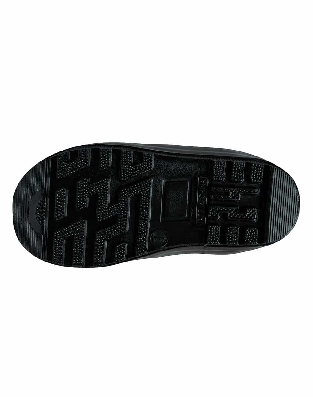 CHILDREN’S RUBBER RAIN BOOTS, JET BLACK