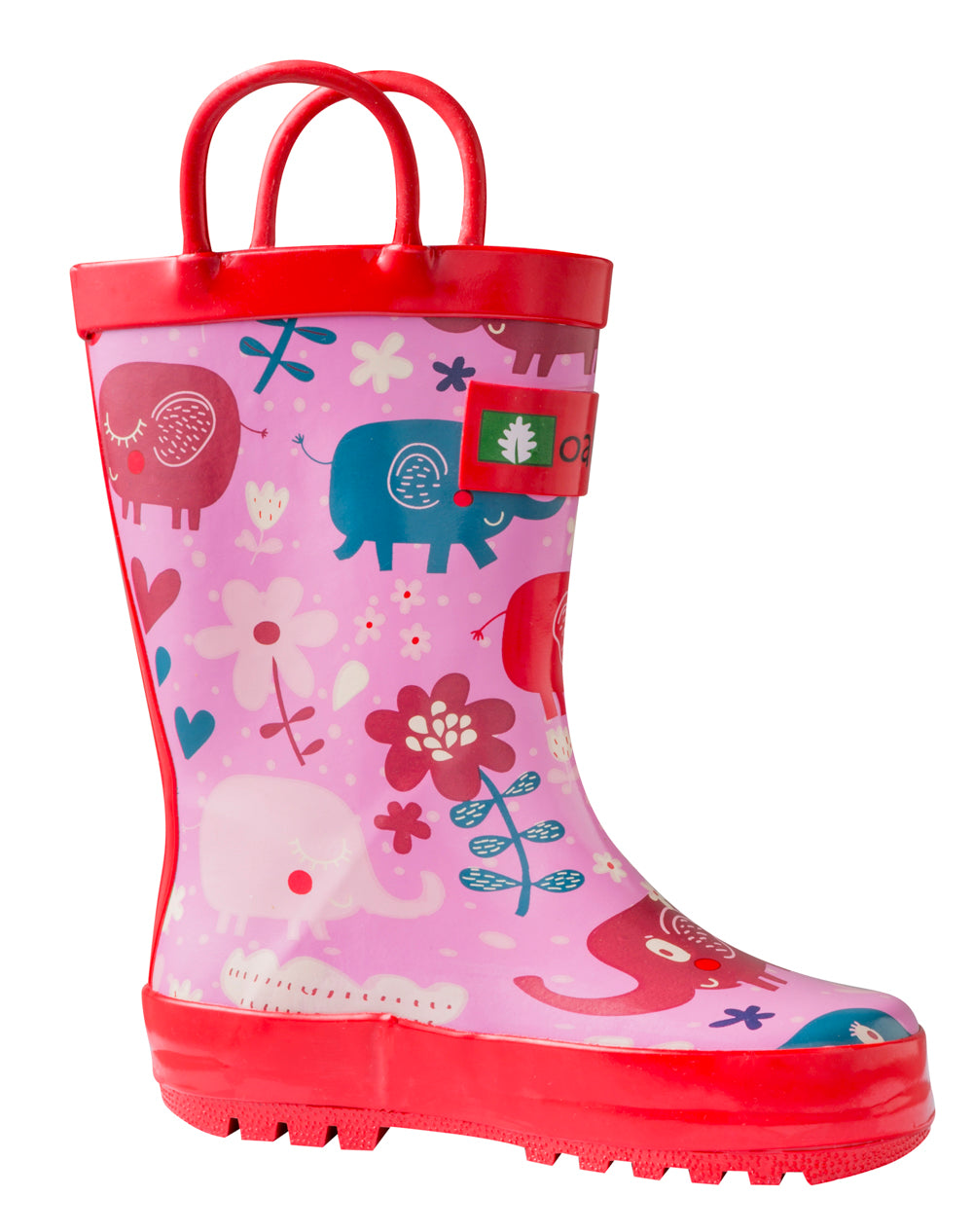 Women's rain shop boots with elephants