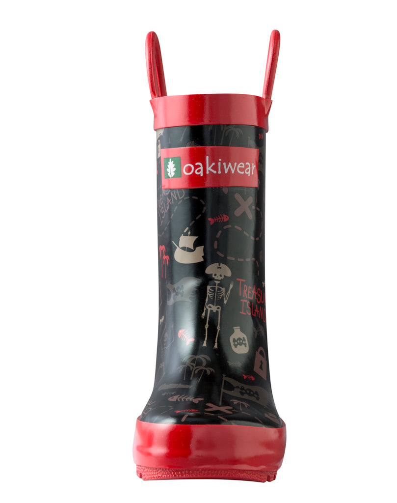 CHILDREN S RUBBER RAIN BOOTS PIRATE TREASURE hans dev