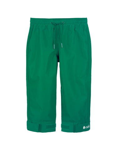 OAKIWEAR KIDS’ TRAIL II RAIN PANTS, NATURE GREEN