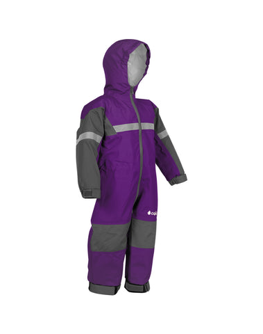 CHILDREN’S TRAIL ONE PIECE RAIN SUIT, DEEP PURPLE