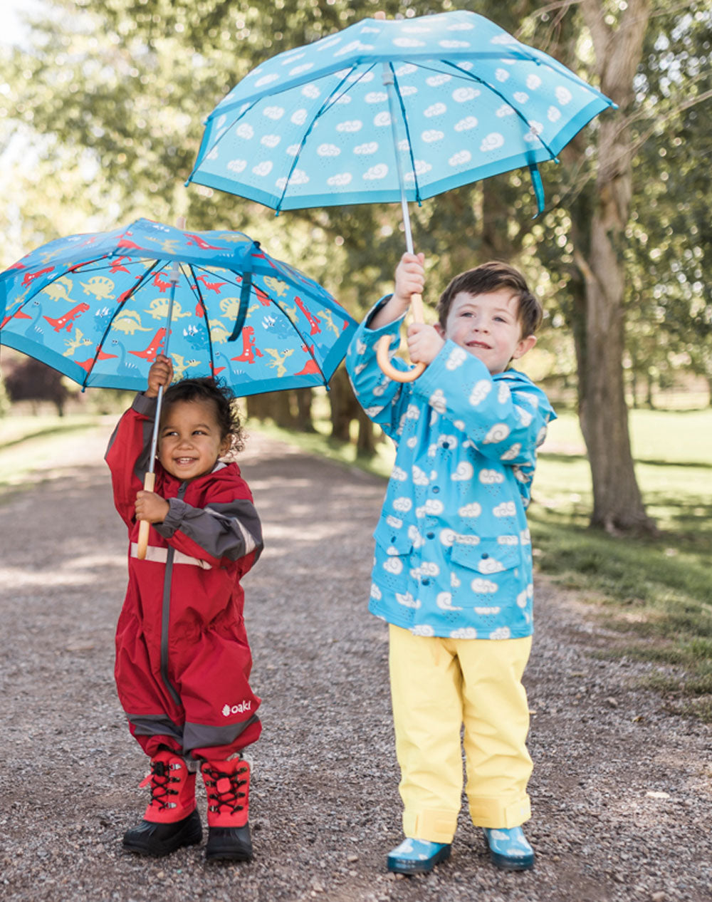 Children's trail One Piece Rain Suit, Deep Purple – OAKI