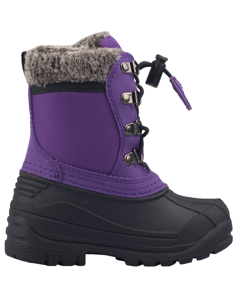 CHILDREN S WINTER SNOW BOOTS PLUM PURPLE hans dev