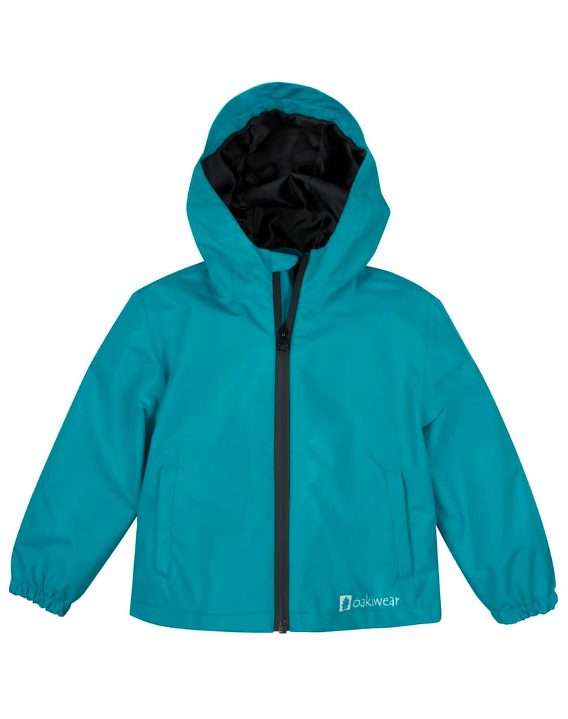 KID’S CORE RAIN JACKET GLACIER BLUE