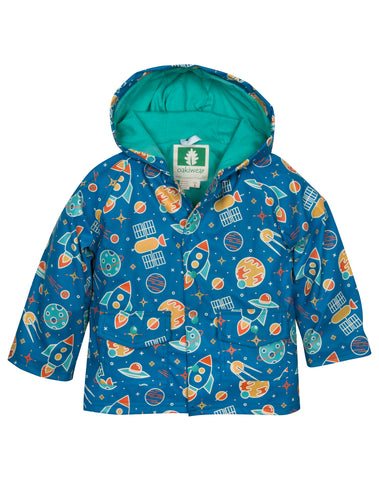 OAKIWEAR KID’S OUTER SPACE RAIN COAT