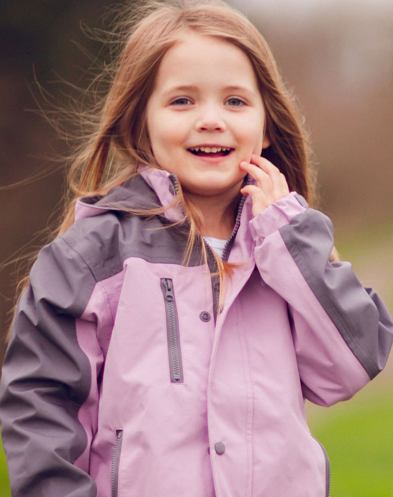 CHILDREN’S TRAIL FLEECE LINED JACKET, LAVENDER