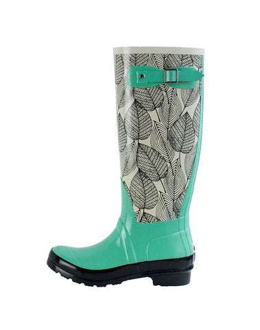 WOMEN’S RAIN BOOTS – MONUMENTA MINT LEAF