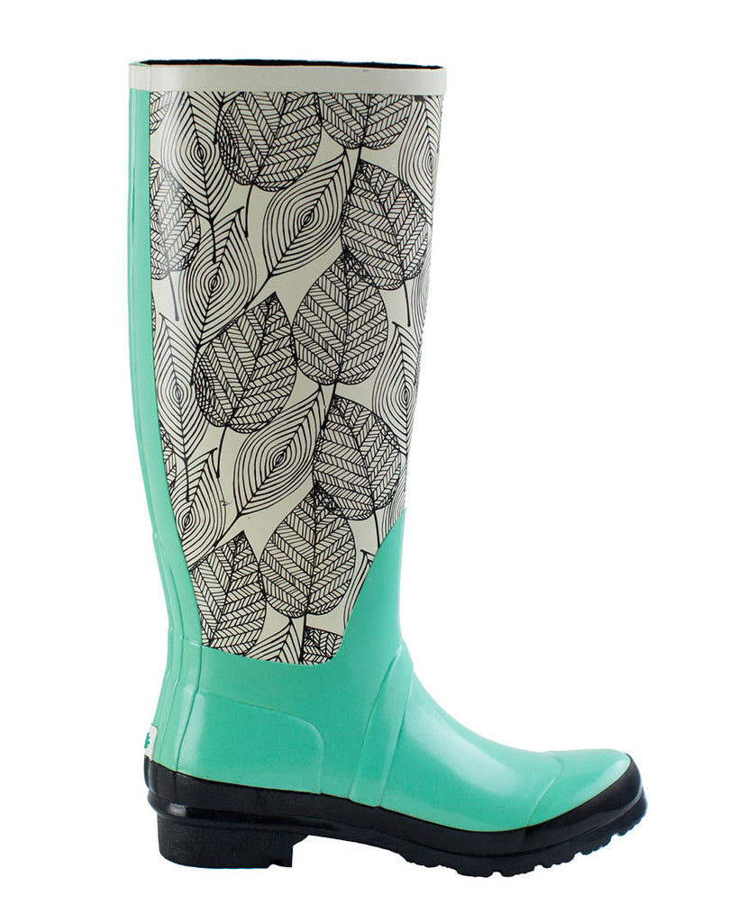 WOMEN’S RAIN BOOTS – MONUMENTA MINT LEAF