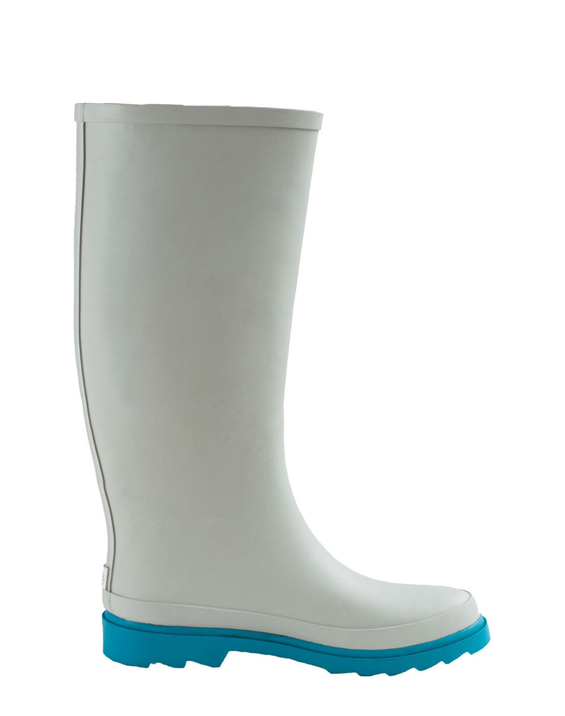 WOMEN’S RAIN BOOTS – OXBOW BEIGETURQUOISE