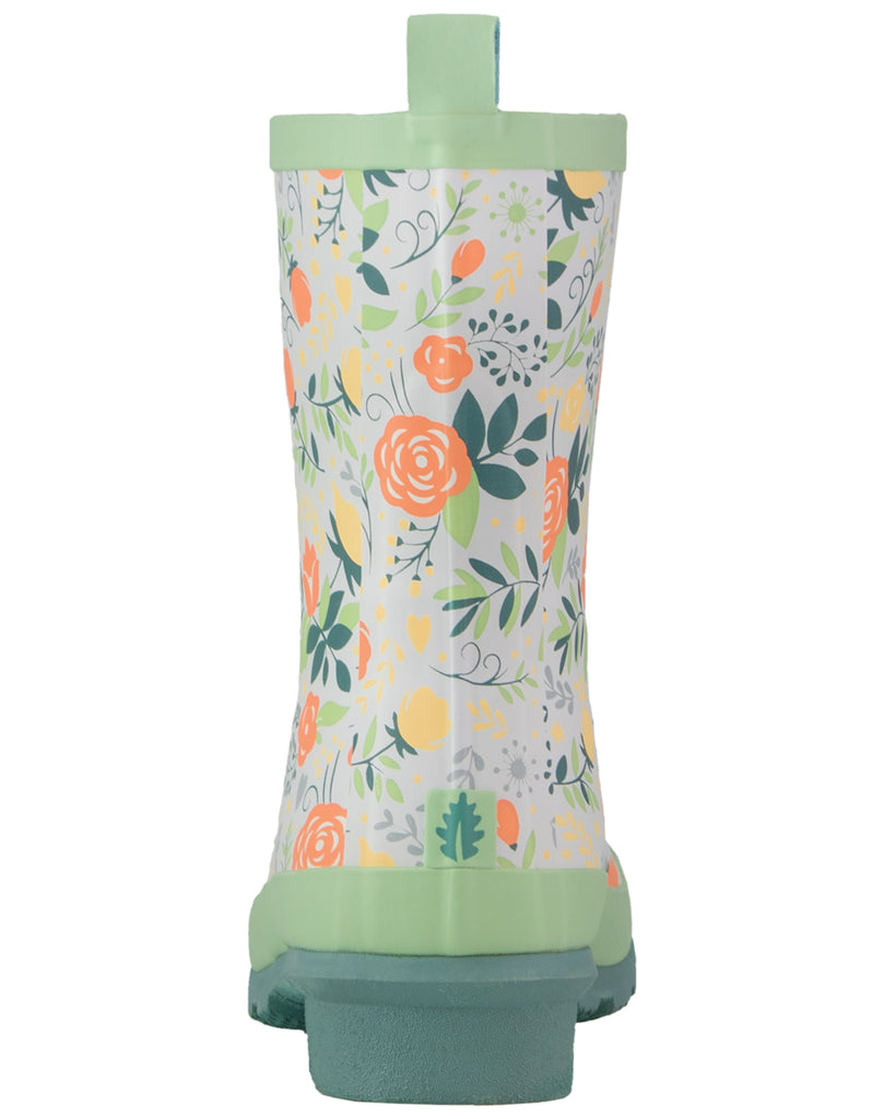 WOMEN’S RAIN BOOTS – NOXON – CORAL ROSES