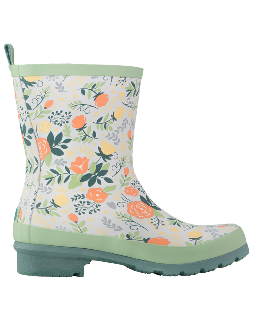 WOMEN’S RAIN BOOTS – NOXON – CORAL ROSES